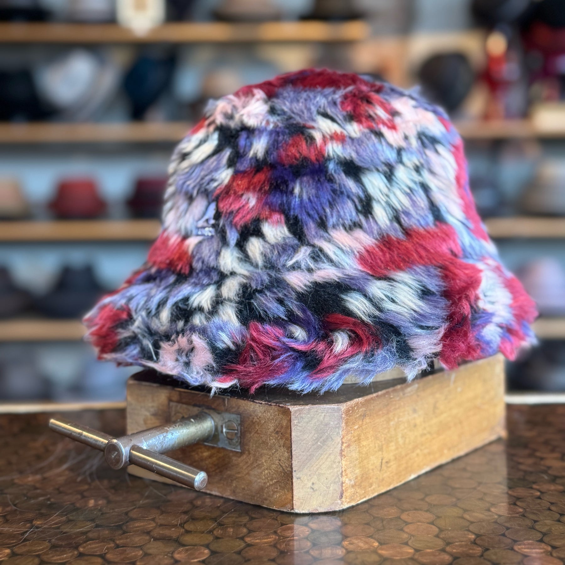 Faux Fur Bucket Hat