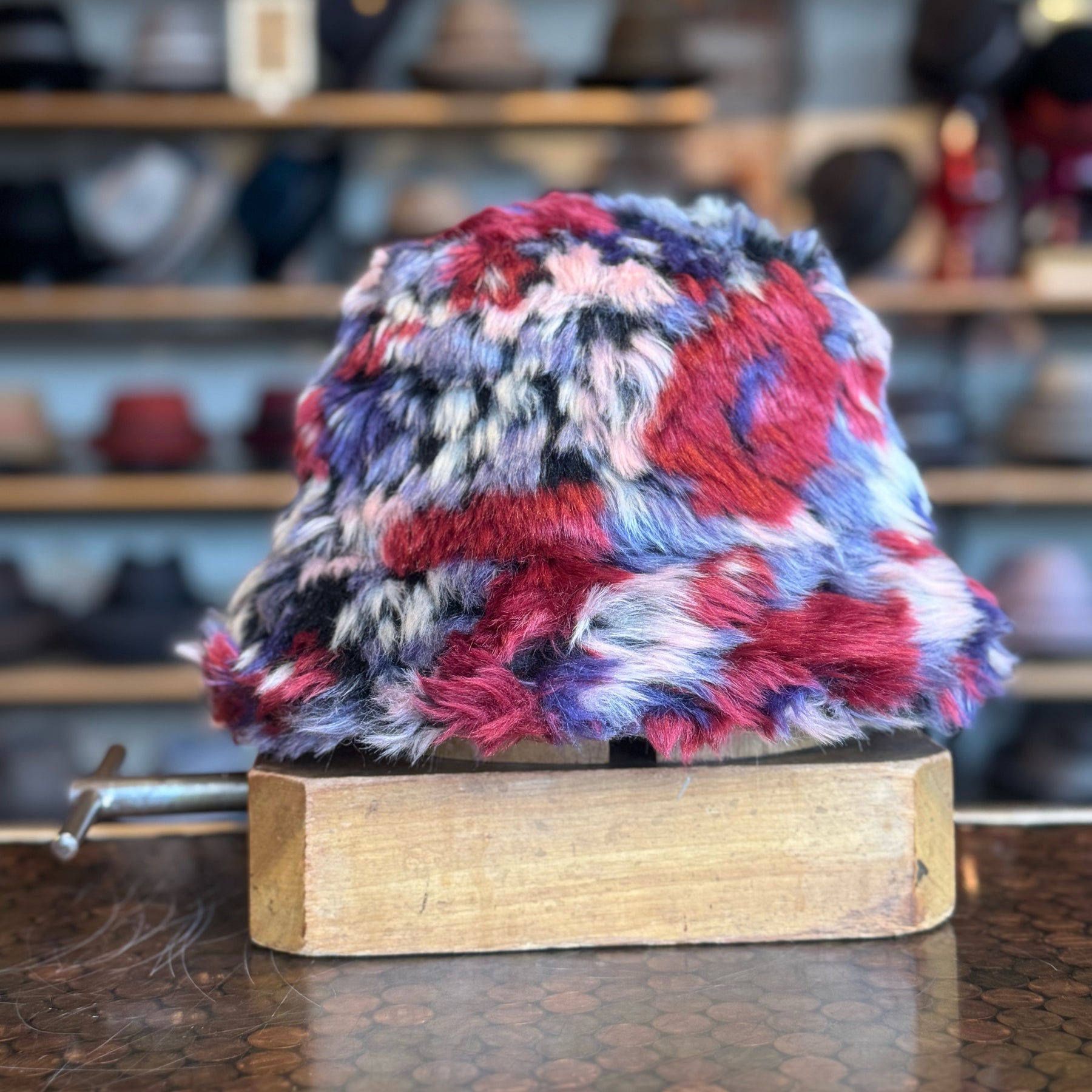 Faux Fur Bucket Hat