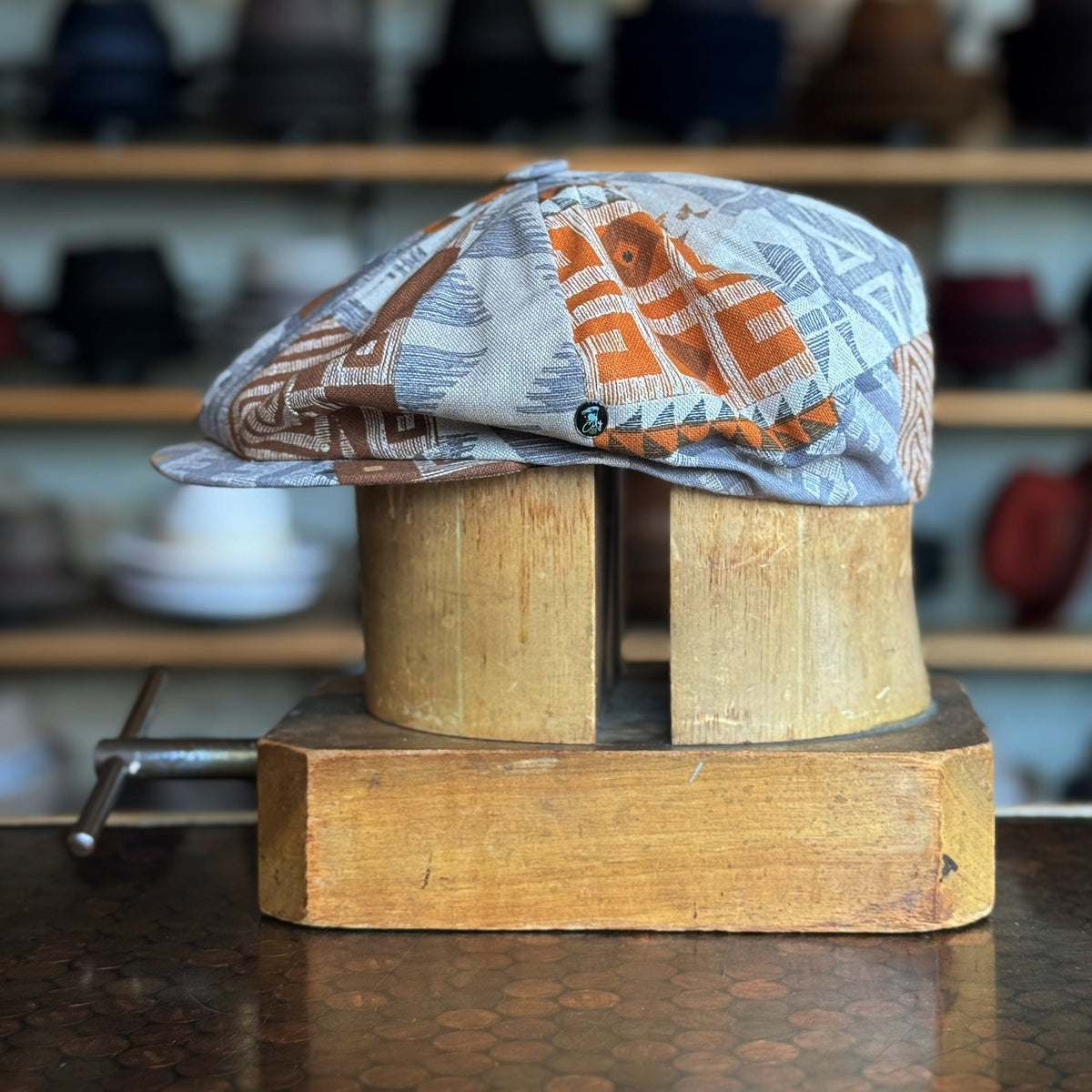 Geometric Pattern Newsboy