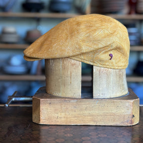 Golden Deco Flat Cap
