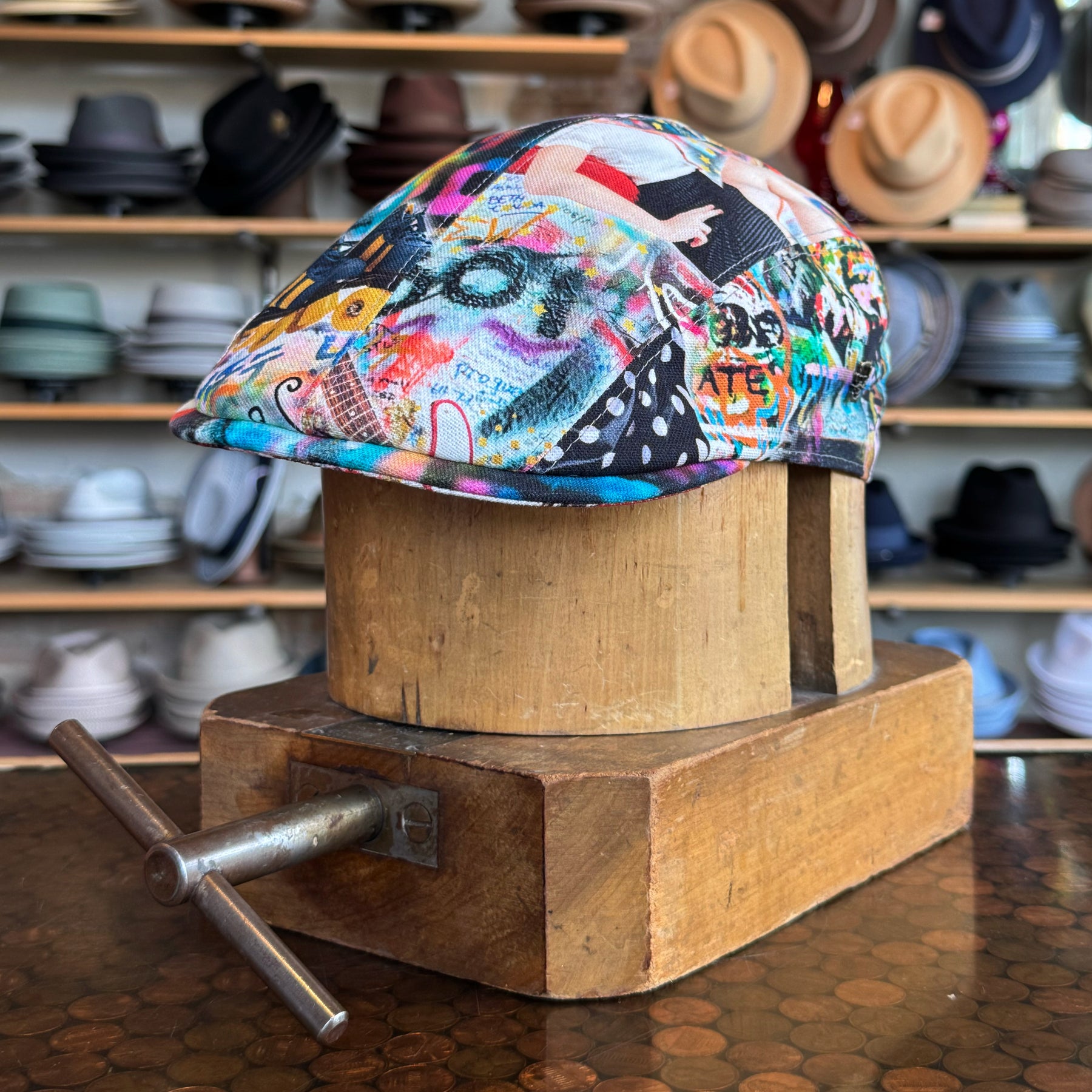 Graffiti 2-Panel Ivy Cap