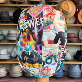 Graffiti 2-Panel Ivy Cap