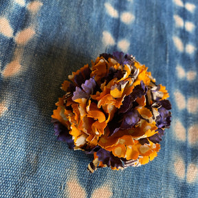 Handmade Wax Print Flower