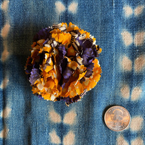 Handmade Wax Print Flower