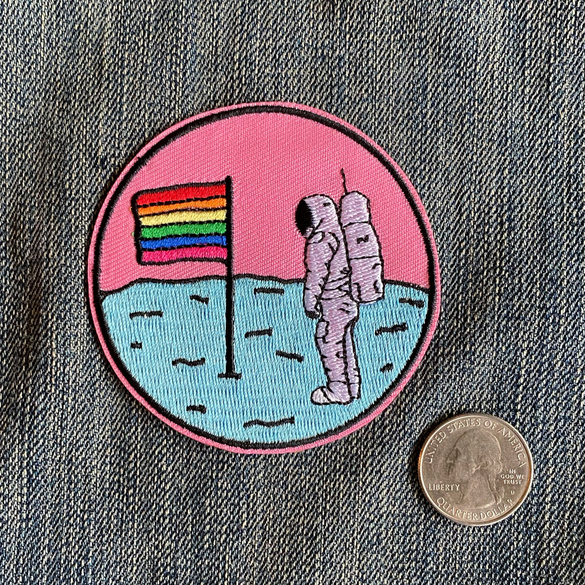 Astronaut Pride Patch