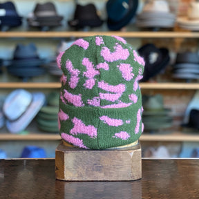 Jacquard Camo Beanie