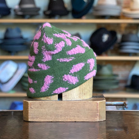 Jacquard Camo Beanie
