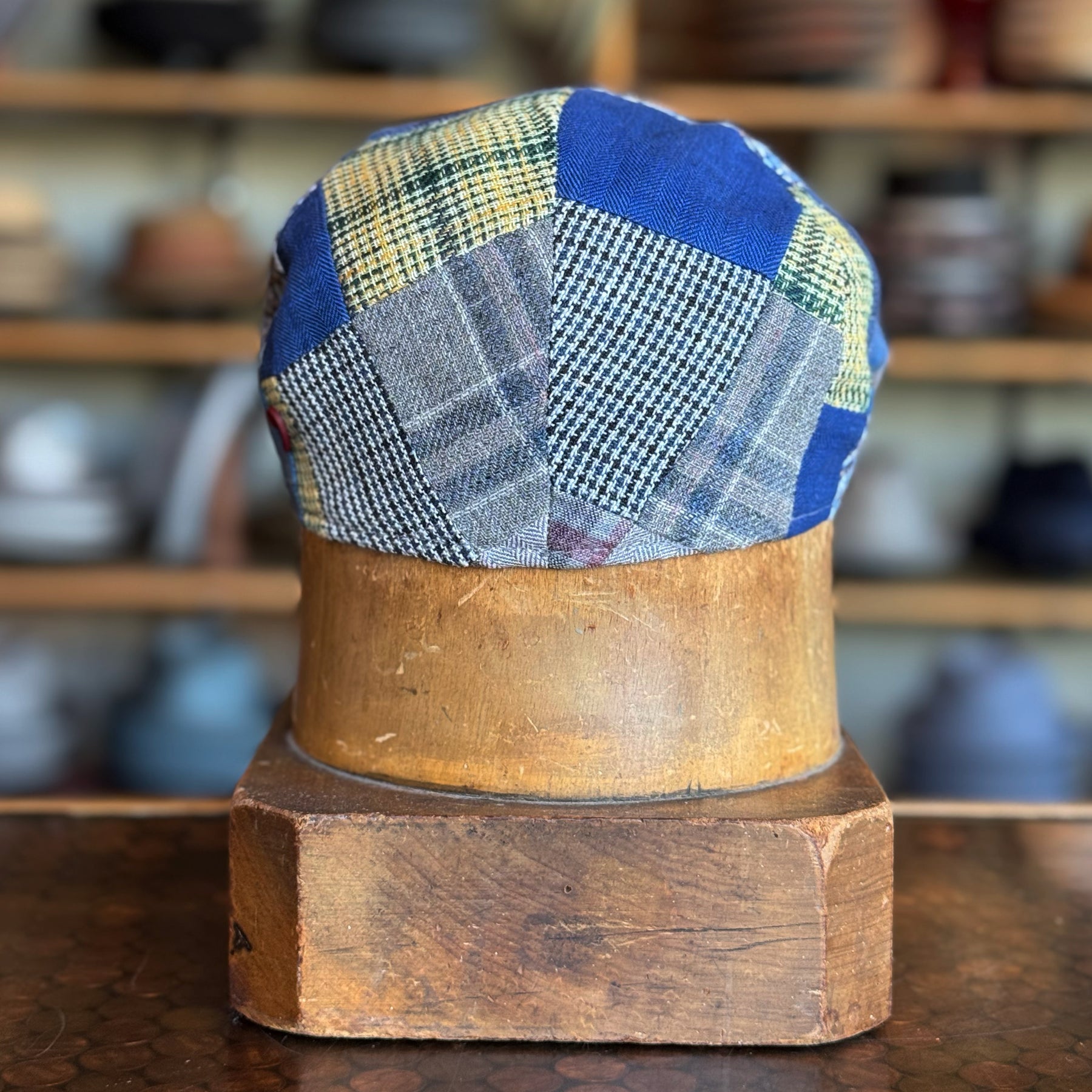 King Patchwork Flat Cap