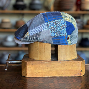 King Patchwork Flat Cap