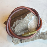 Leather Flint Bracelet