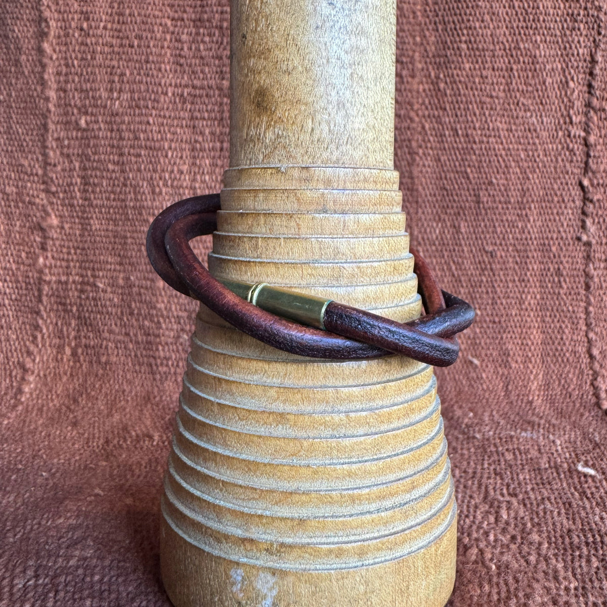 Leather Flint Bracelet
