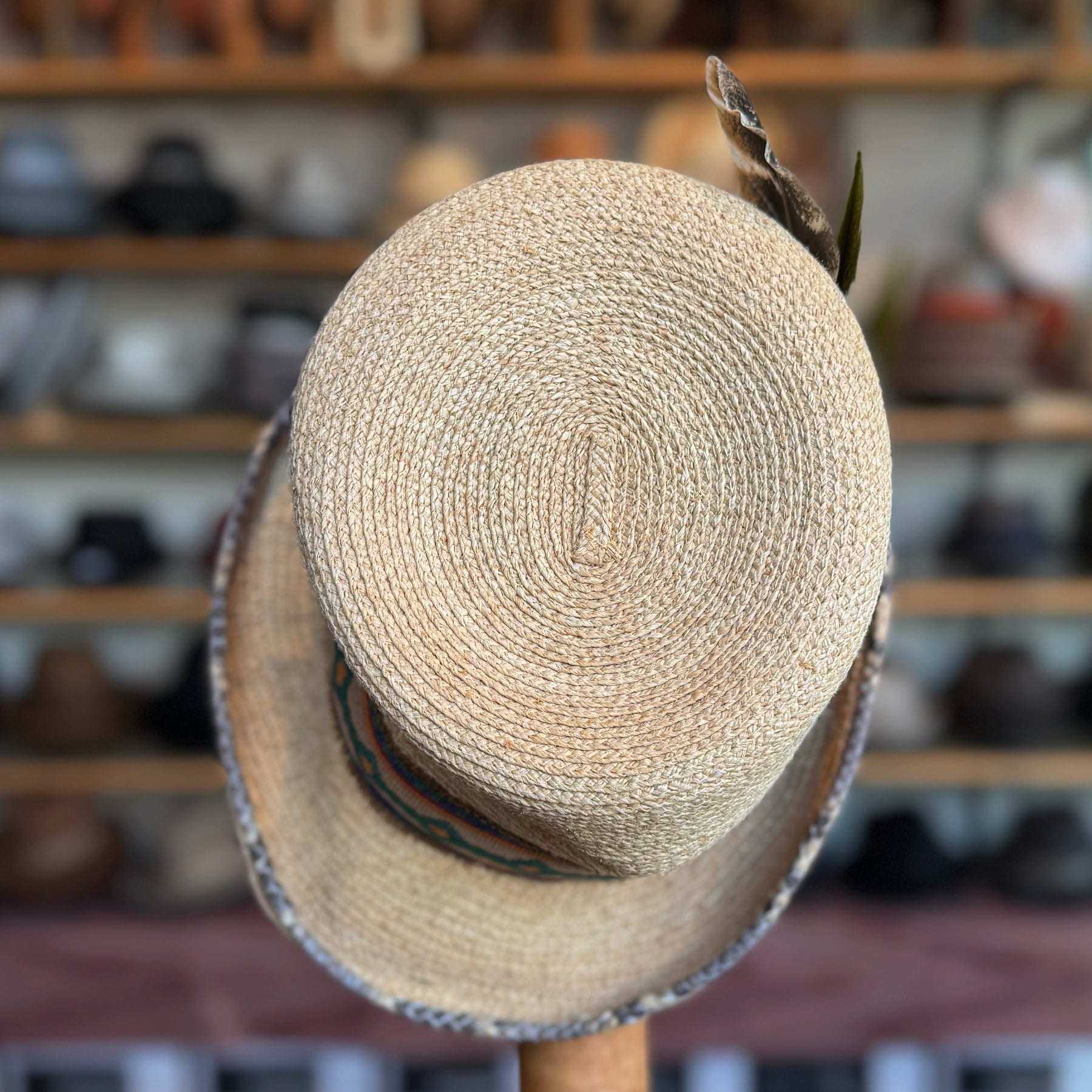 Luna Straw Top Hat