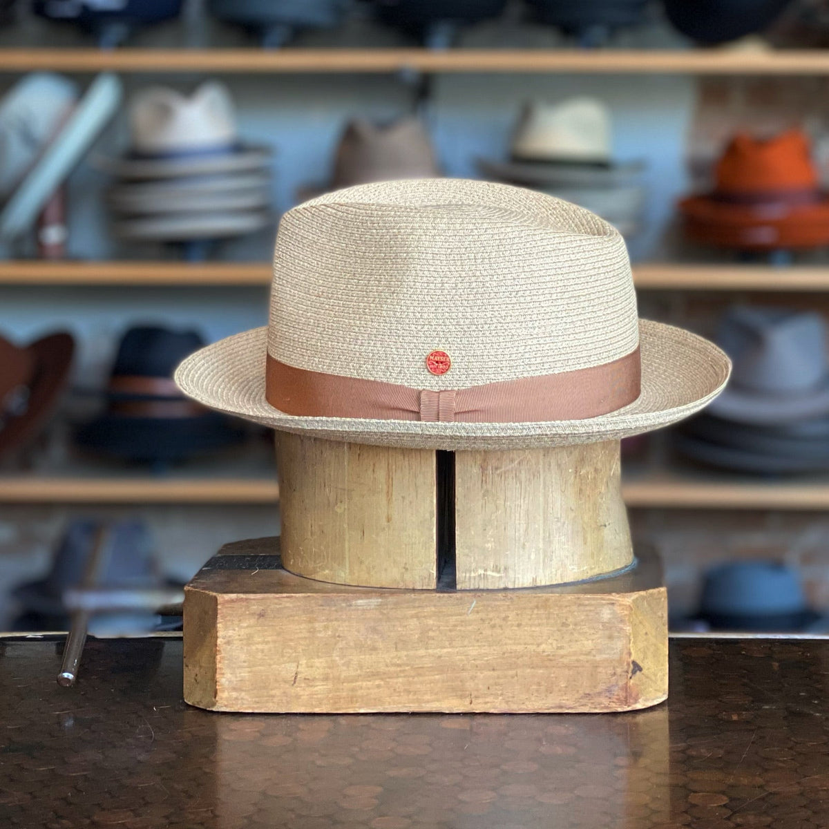 Raffia Maleo Fedora