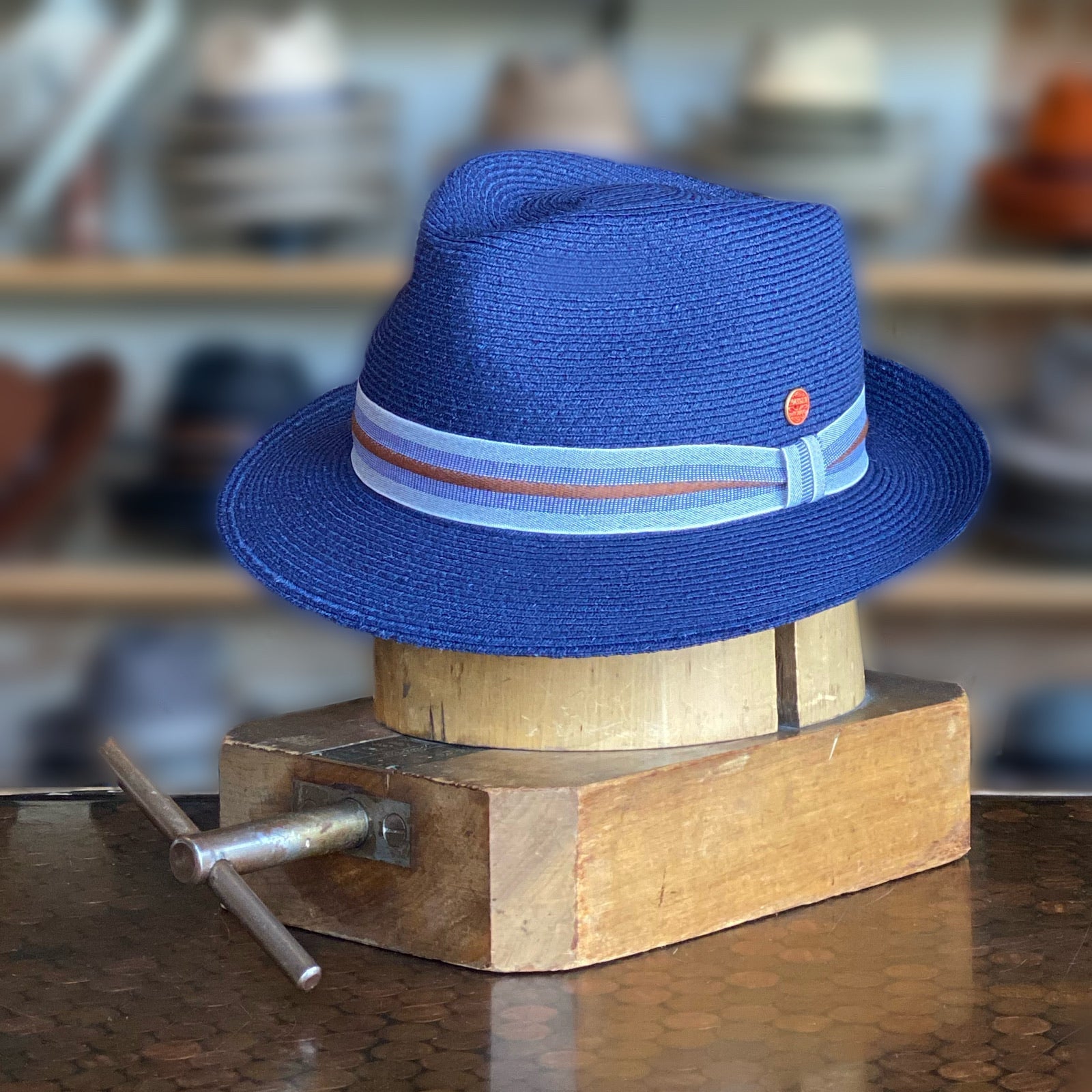 Raffia Maleo Fedora - Main Image