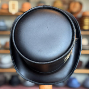 Marlow Leather Top Hat