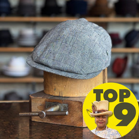 Monochrome Vintage Flat Cap