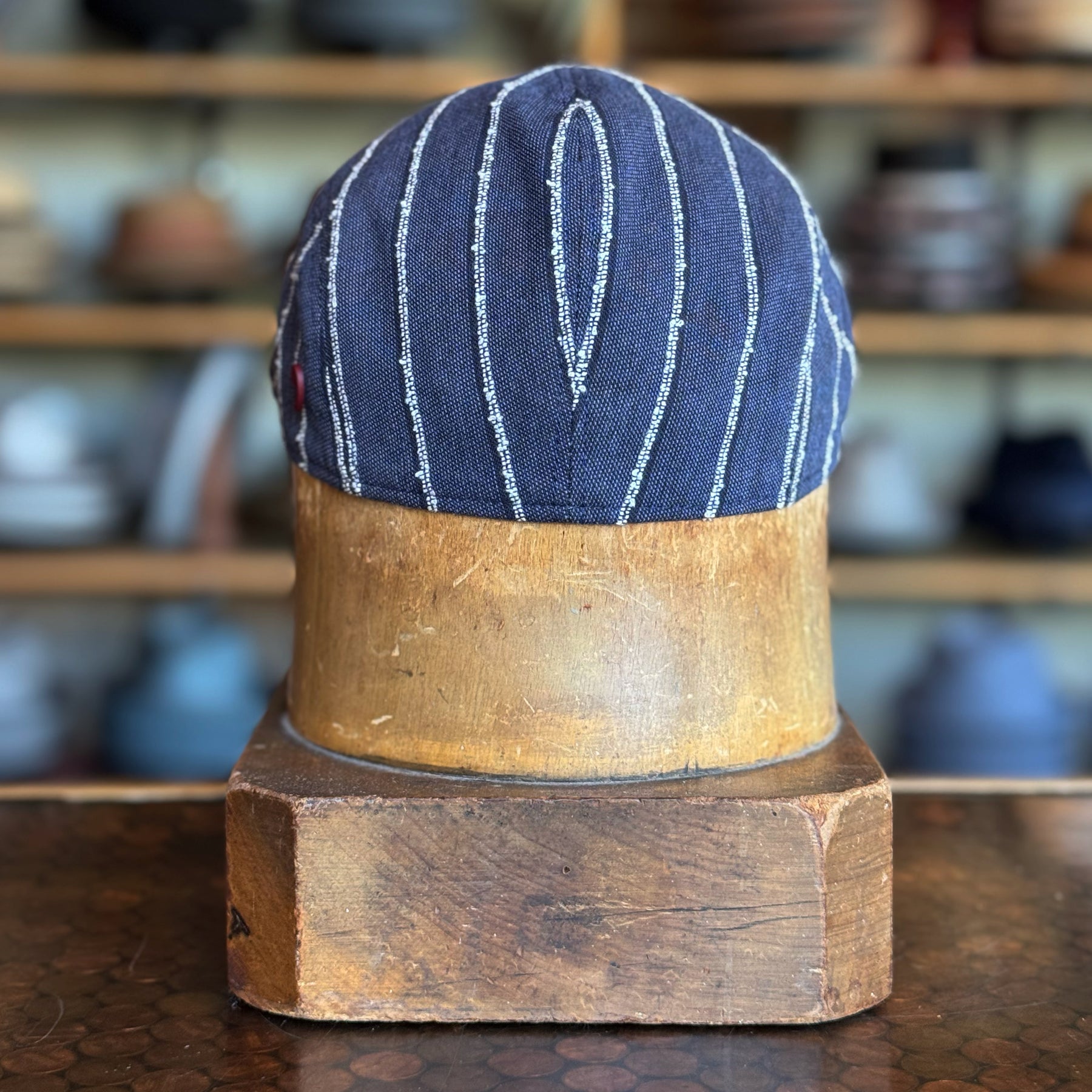 Nautical Stripe 2-Panel Ivy Cap