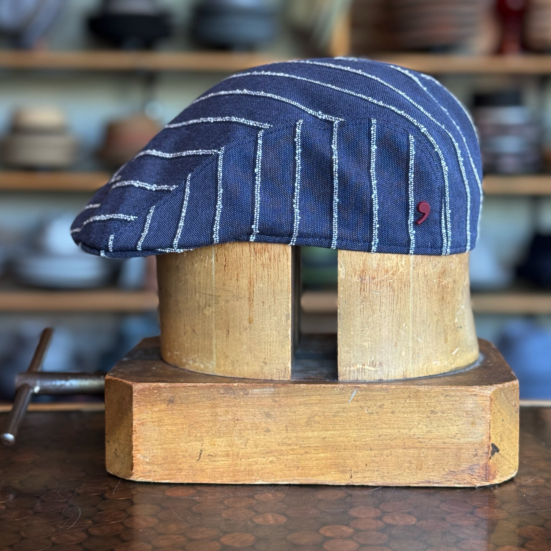 Nautical Stripe 2-Panel Ivy Cap