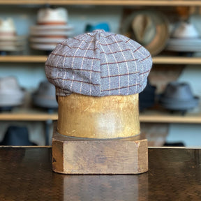 Plaid Bakerboy Cap