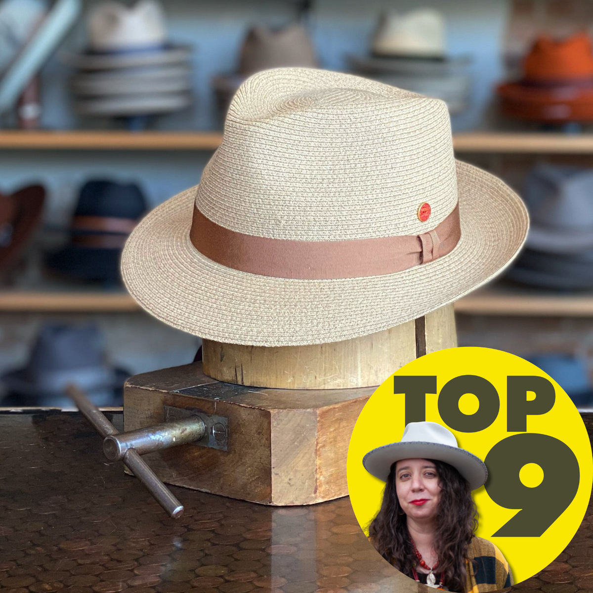 Raffia Maleo Fedora