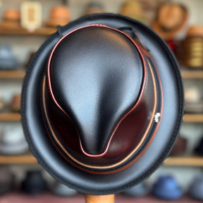 Rocky Leather Fedora