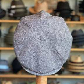 Silk Herringbone Newsboy