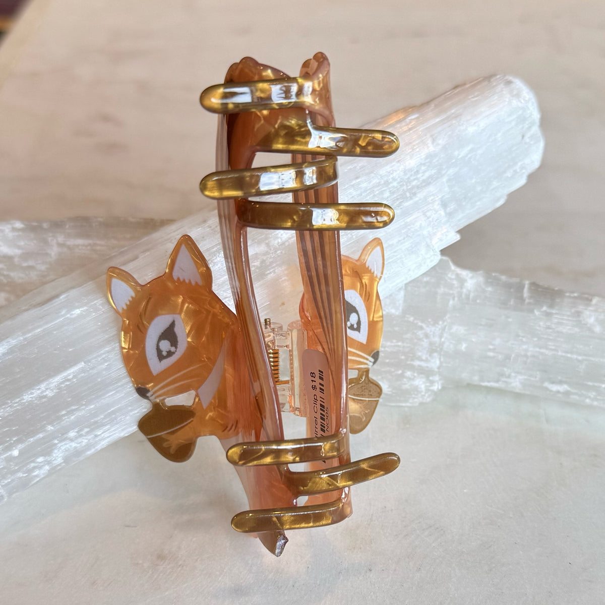 Squirrel Hair Clip
