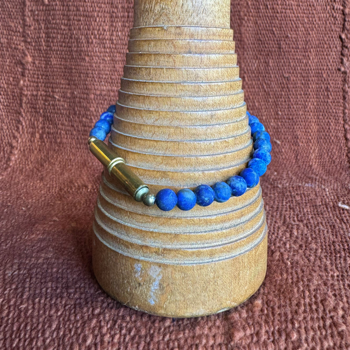 Lapis Beaded Bracelet