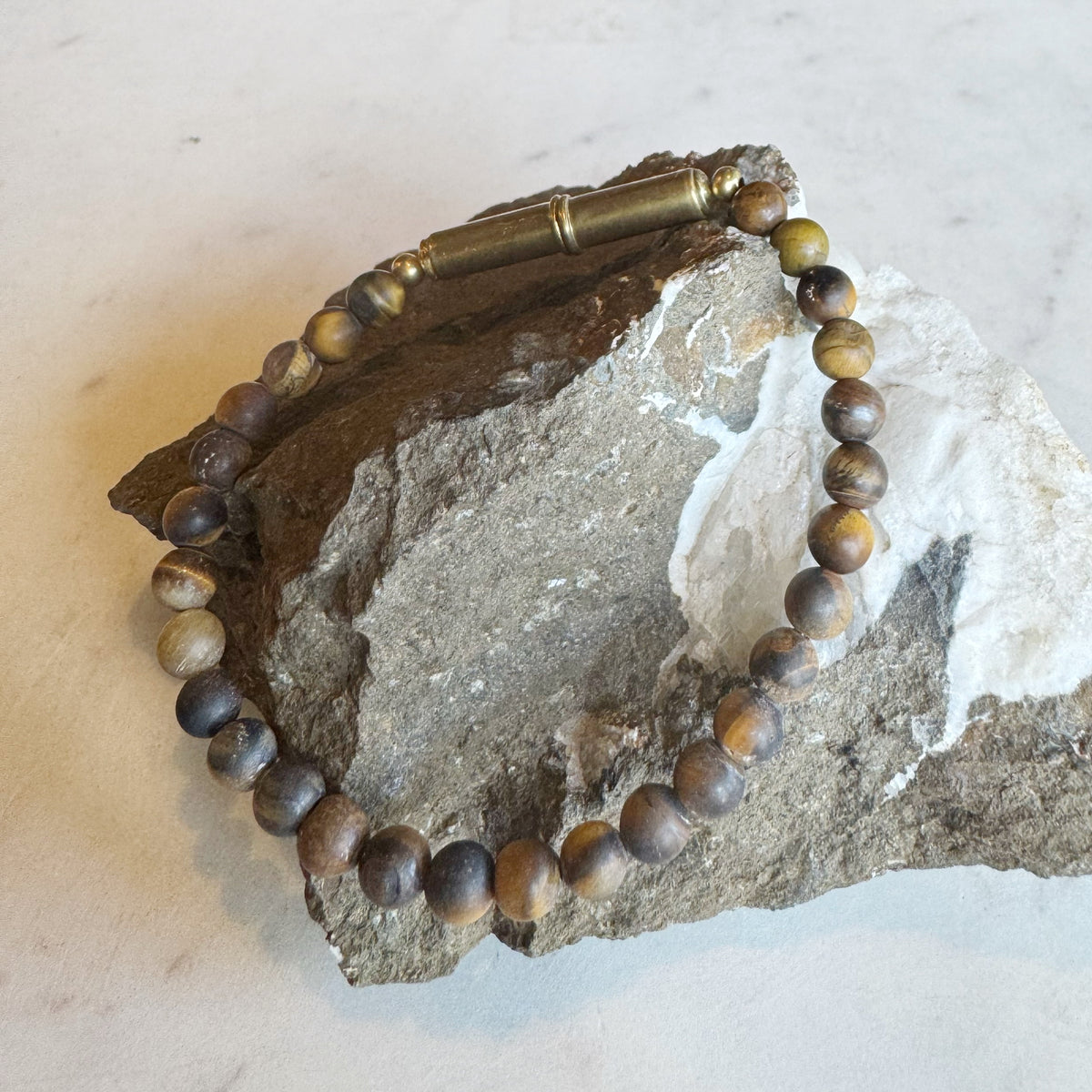 Tiger's Eye Beaded Bracelet