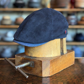 Summer Suede 6-Panel Slim Fit Newsboy - Perforated Breathable Cap