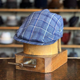 Tonal Plaid Vintage Flat Cap