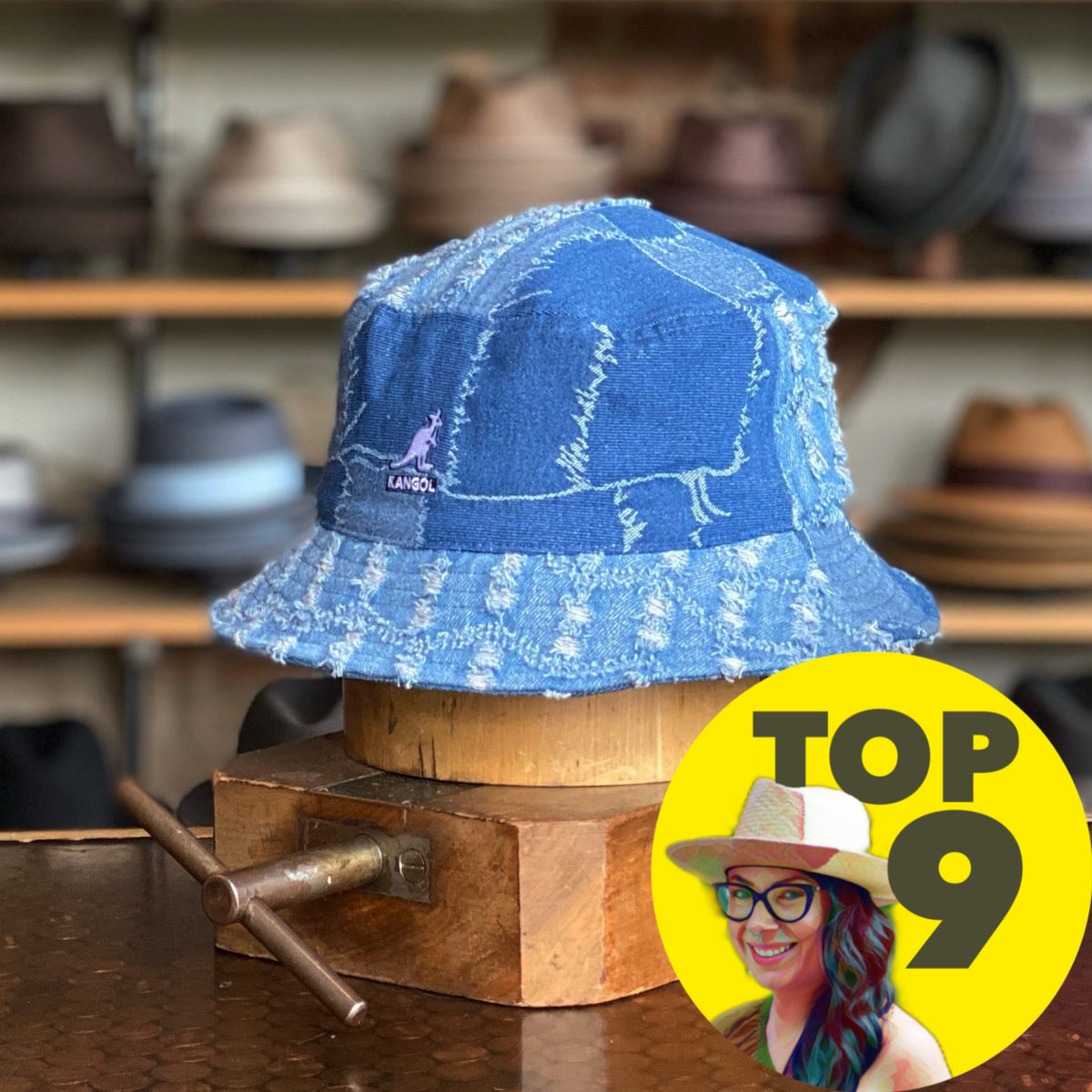 Denim Mashup Bucket Hat