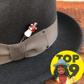 Fungi Hat Pin