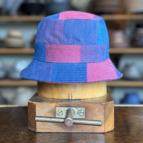 Tricolor Cotton Bucket Hat