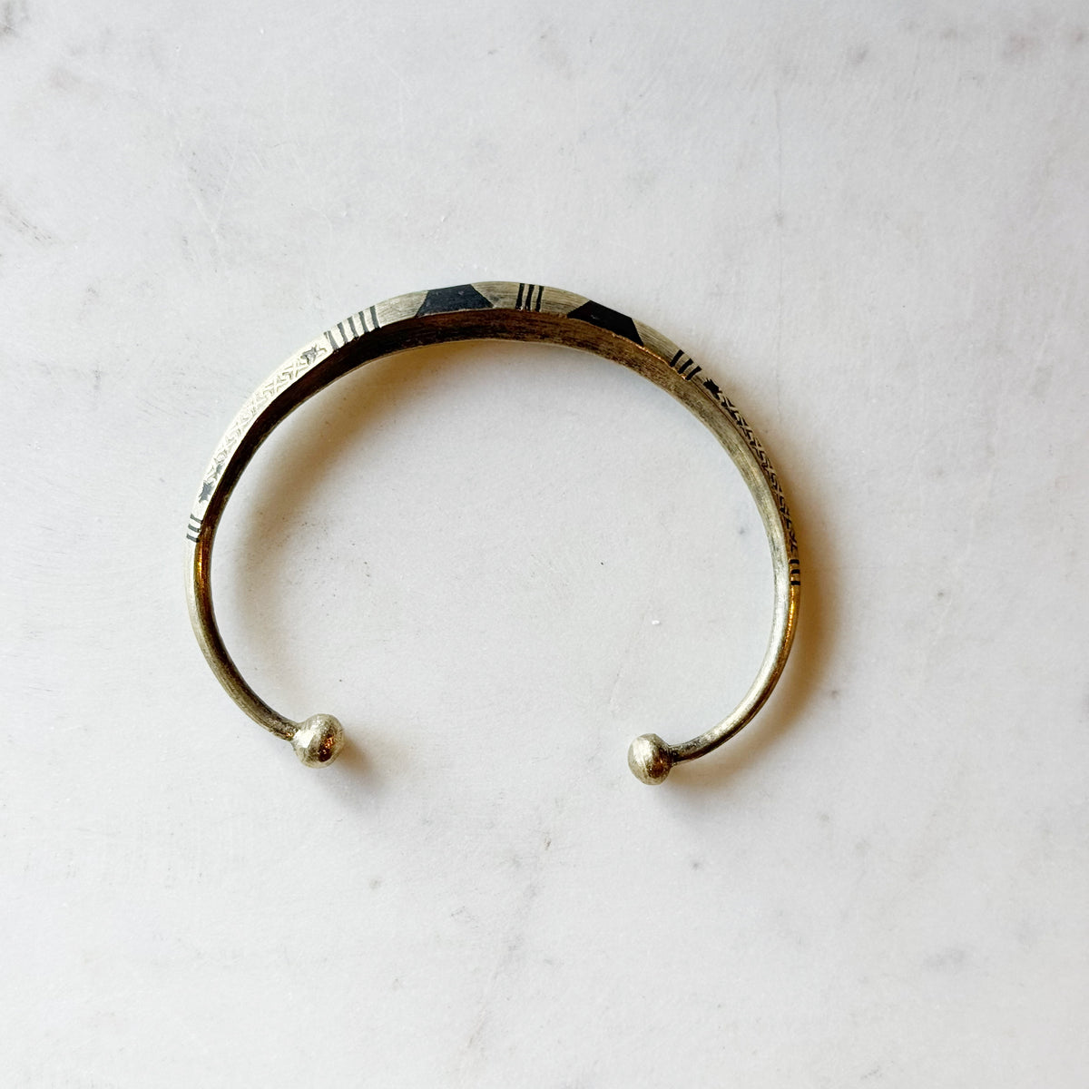 Tuareg Coin Silver Bracelet H