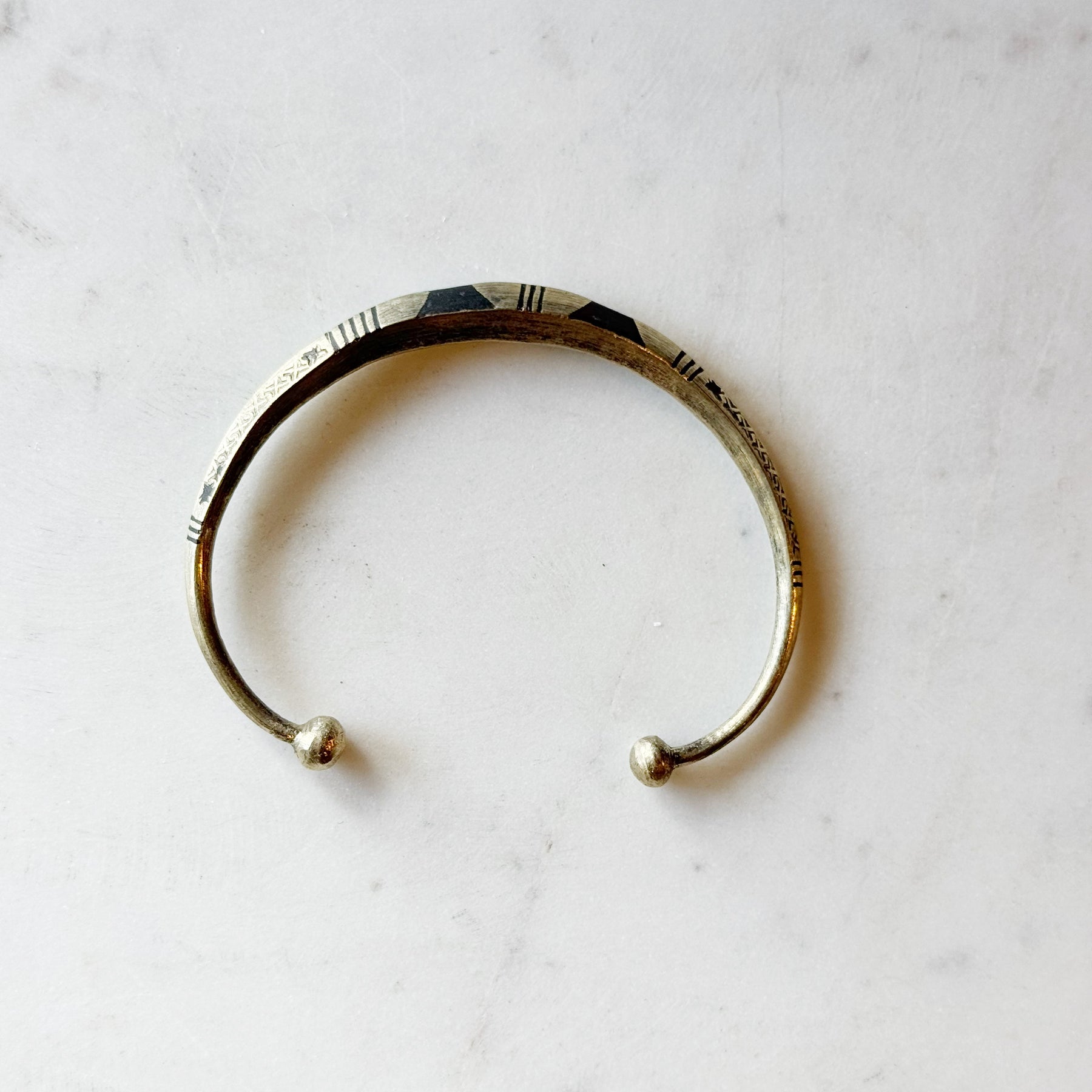 Tuareg Coin Silver Bracelet H