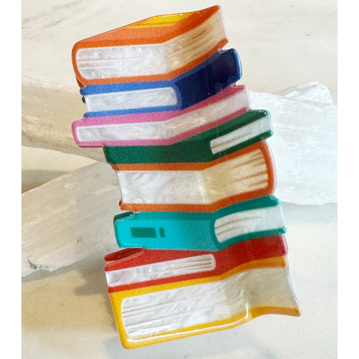 Books Hair Clip