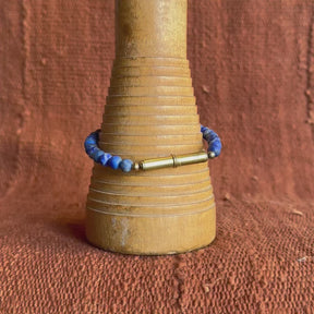 Lapis Beaded Bracelet