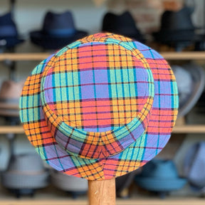 Vibrant Check Bucket Hat