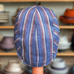 Vintage Stripe Flat Cap