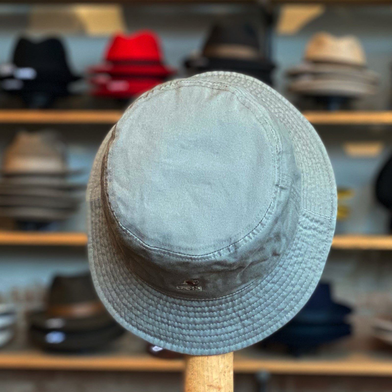 Korean Autumn Winter Warm Suede Panama Bucket Hats For Men With