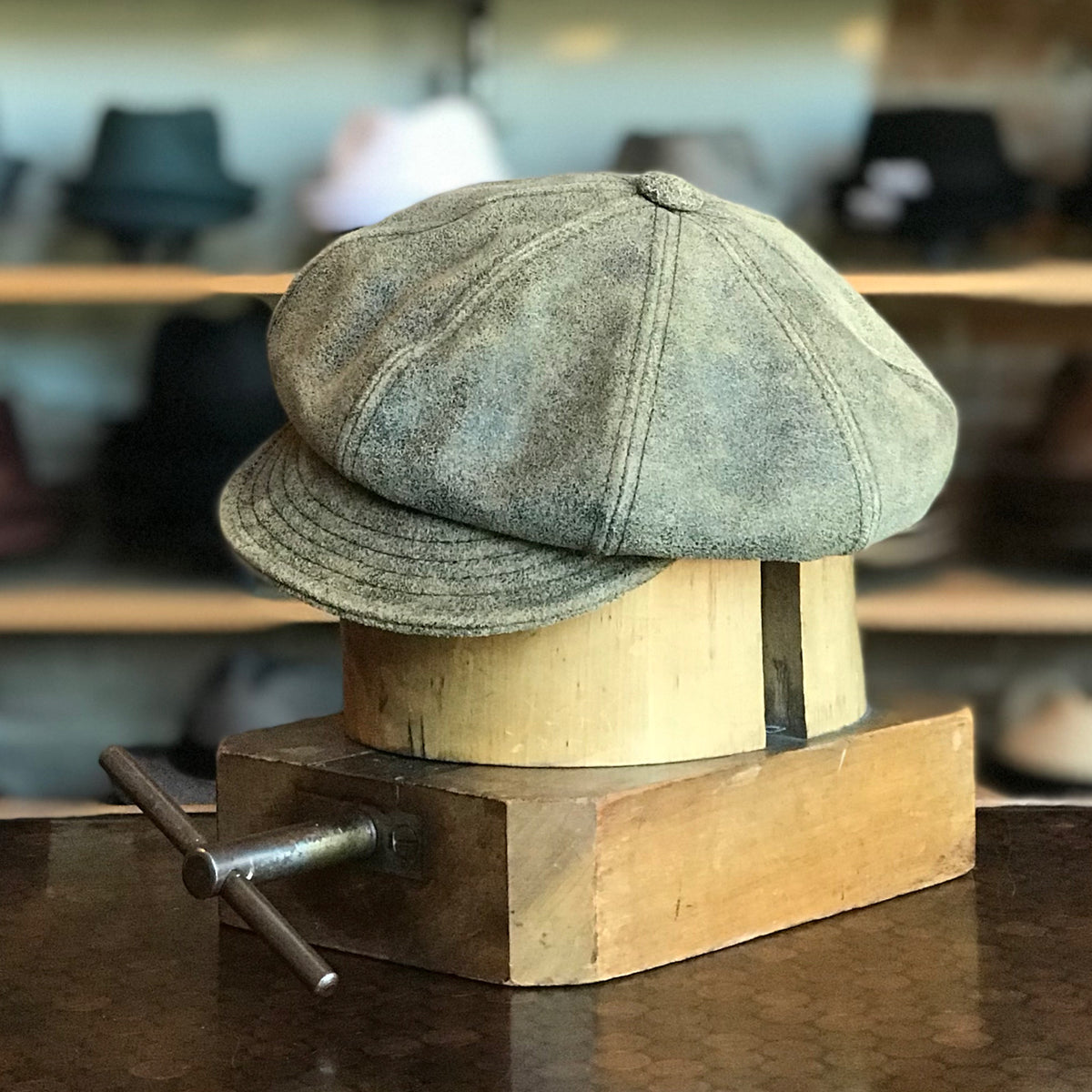 【超目玉枠】 Slouchy - Spitfire Leather Antique Vintage Men for Cap Style Hat