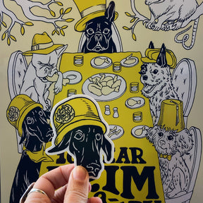10 Year Brim-a-versary Stickers
