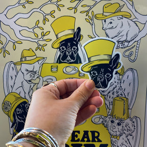 10 Year Brim-a-versary Stickers