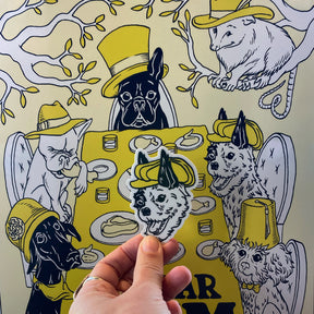 10 Year Brim-a-versary Stickers