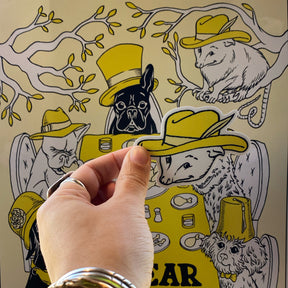 10 Year Brim-a-versary Stickers