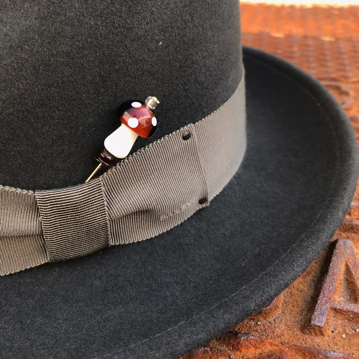 Fungi Hat Pin