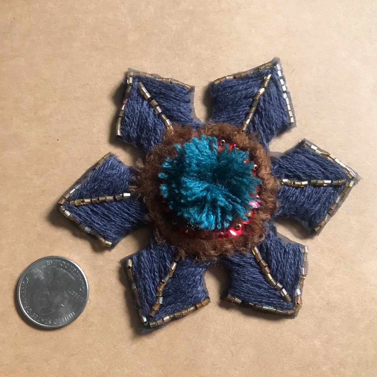 Glam Snowflake Patch