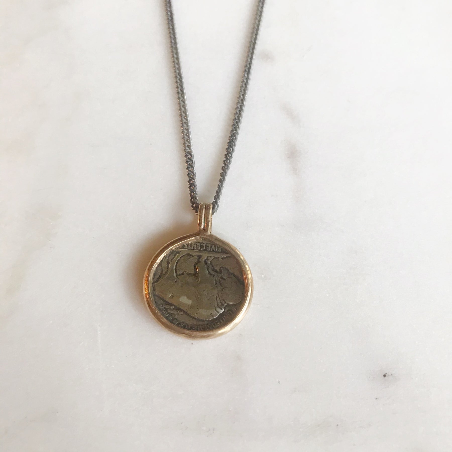 Hobo Nickle Necklace