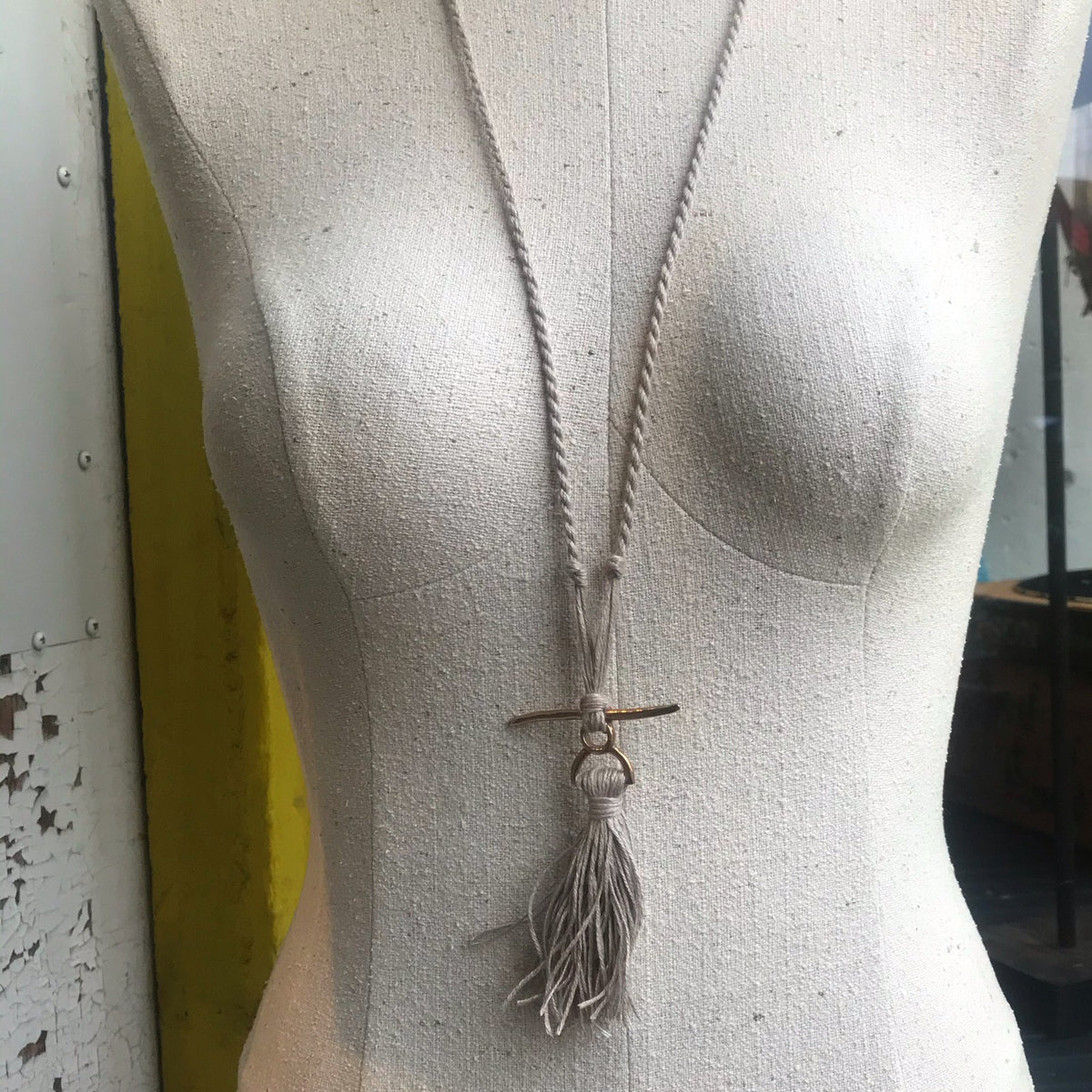Inka Linen Necklace